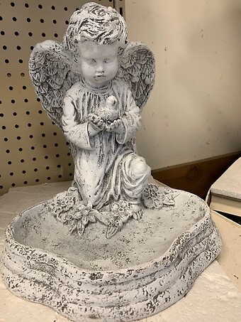 Cement Angels/Statues (Per Avail